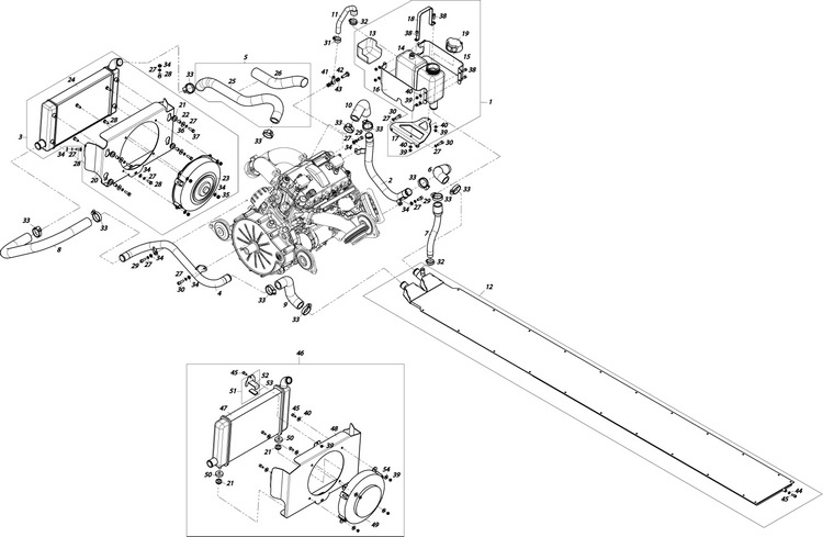 Система охлаждения C40502700