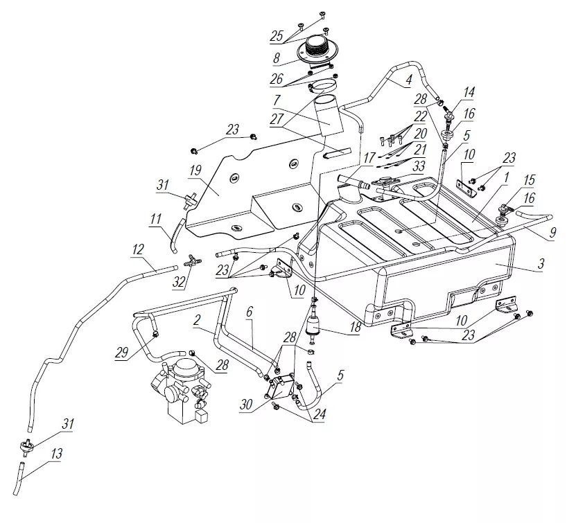 Система питания с 01.06.2020
