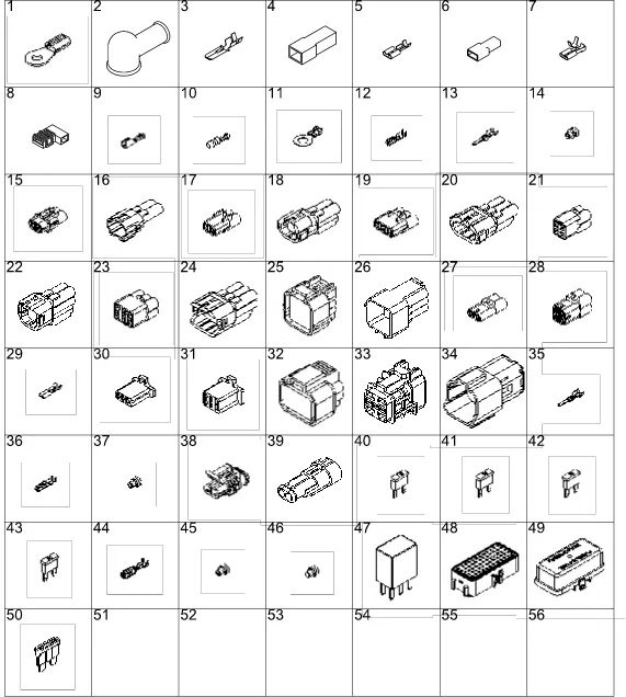 Дополнительные принадлежности к электрооборудованию мотовездехода РМ 500 (До 25.05.13)