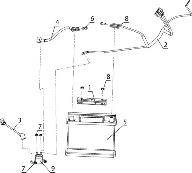 Система электрозапуска TAYGA Patrul 800 SWT