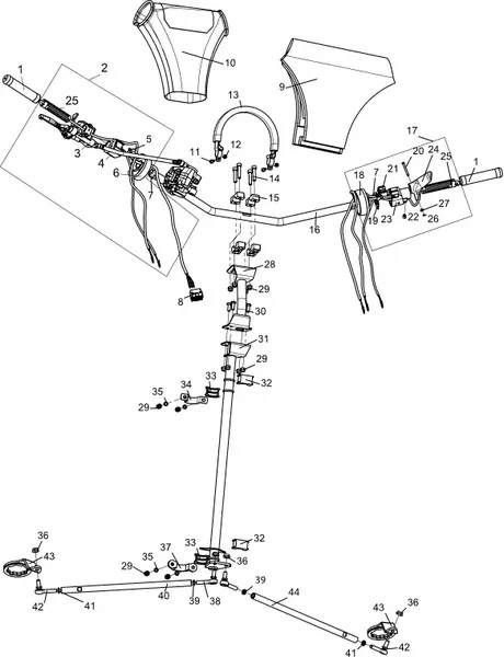 Управление рулевое С40301700