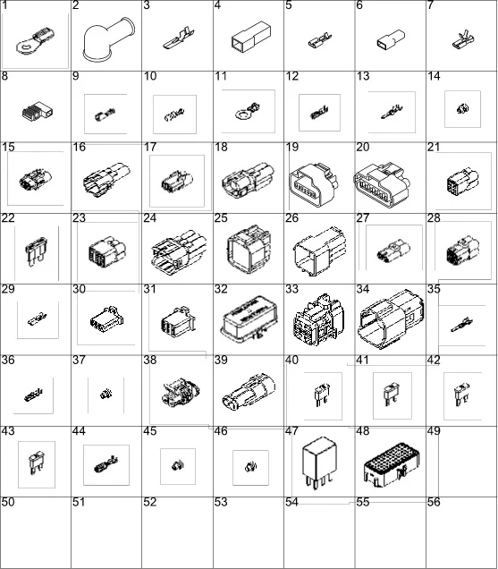 Дополнительные принадлежности к электрооборудованию мотовездехода РМ 500 (С 25.05.13)