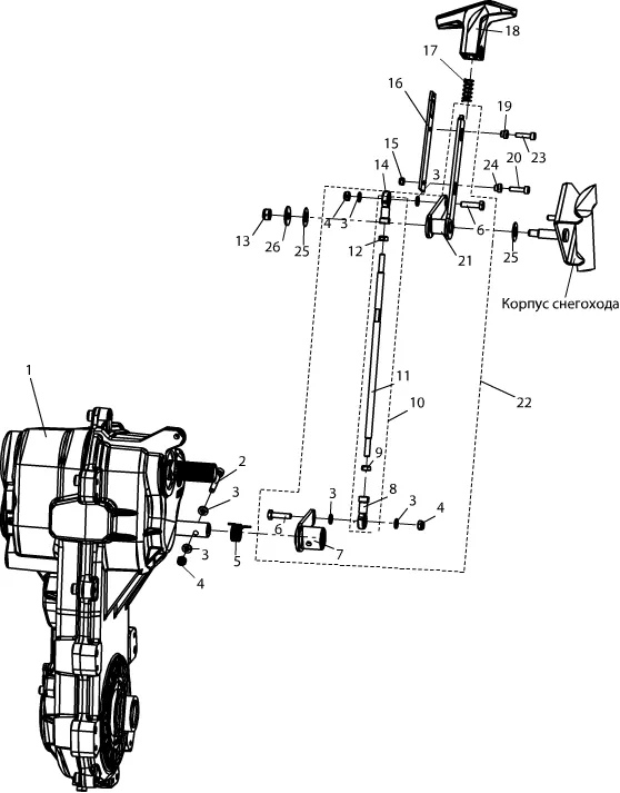Механизм переключения S10600790 с 01.04.2020