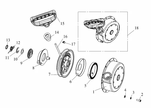 Стартер ручной C40500220-01 по 01.10.2021