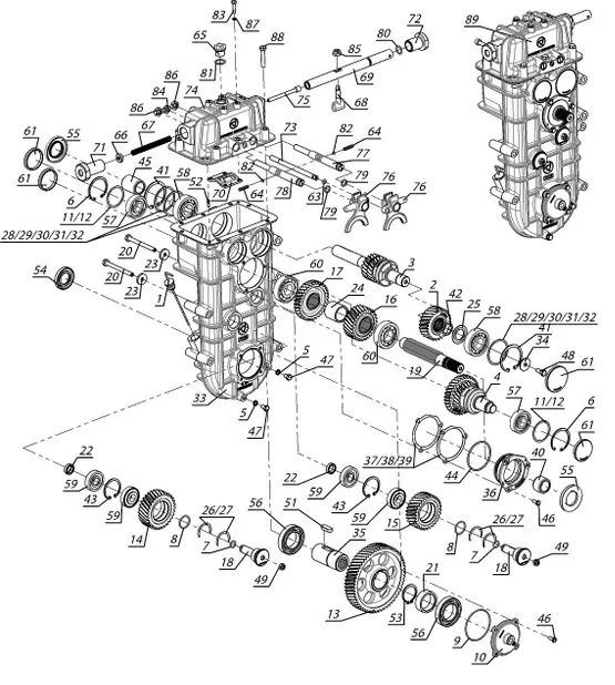 Коробка передач С40602950-03