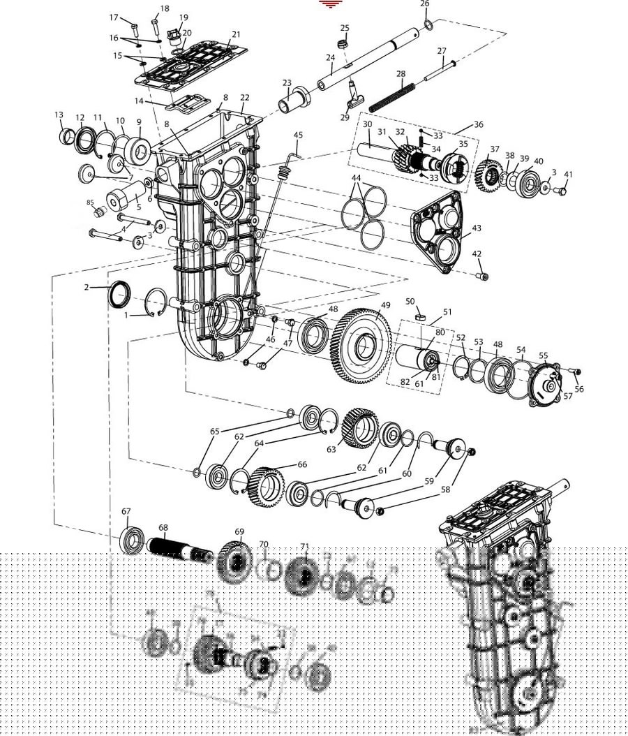 Коробка передач C40600100, C40600100-01