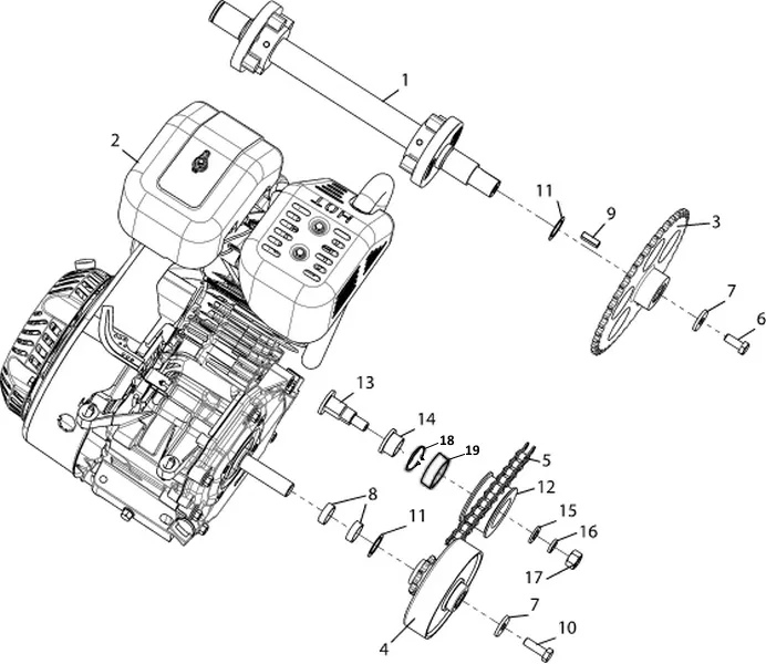 Трансмиссия C70600200