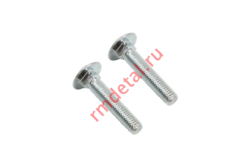 Винт М10х1,5х50 DIN 603-88Zn (2 шт.)