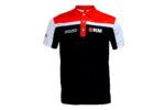 Футболка поло мужская YOKO RM POLO SHIRT MEN (BLACK/RED/WHITE)