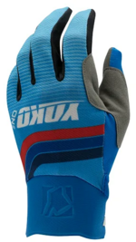 Перчатки YOKO ONE, синий/красный, 67-246703