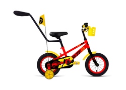 Велосипед RM METEOR (12" 1 ск.) красный/желтый