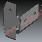 Петля сиденья C40101510