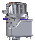 Бак масляный в сборе C40802050