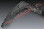Накладка крыла передняя левая R10700005