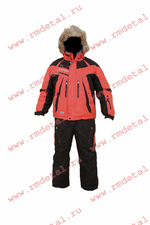 Костюм мужской зимний 826M1-11 черн/красн