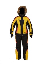 Костюм женский зимний 839М3-11 жел/черн/кр