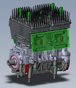 Блок двигателя РМЗ-550 C40504150