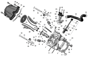 Головка переднего цилиндра (двигатель)