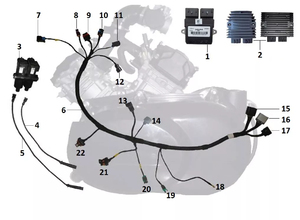 Электрооборудование двигателя