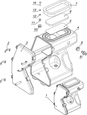 Глушитель шума впуска С40800520