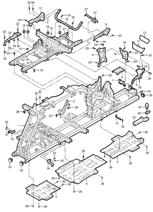 РАМА двухместный (длинная база)
