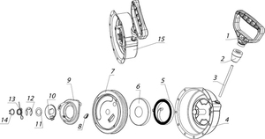 Стартер ручной C40500220-02