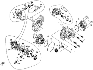 Дифференциал передний (с 25.05.13)