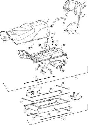 Сиденье С40101470-02