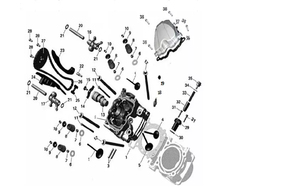 Головка блока цилиндров первая