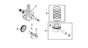 Двигатель(Вал коленчатый )