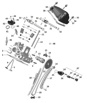 Головка заднего цилиндра (двигатель)