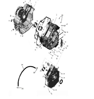 Картер двигателя
