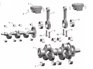 Механизм кривошипно-шатунный
