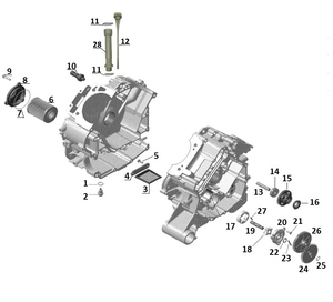 Система смазки двигателя