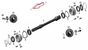 Вал ведущий (двигатель)