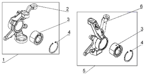 Кулаки поворотные (с 25.05.13)