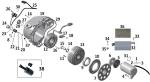 Магнето (двигатель с с ЭУР (EPS))